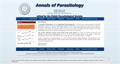 Desktop Screenshot of annals-parasitology.eu